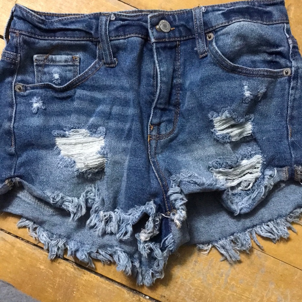 jean shorts